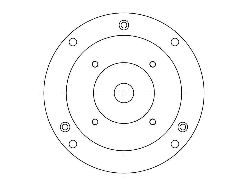 圆4孔